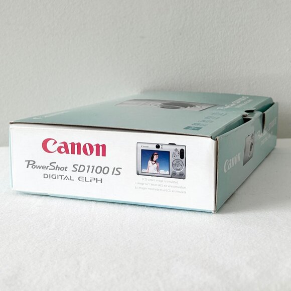 Canon PowerShot Digital ELPH SD1100 IS Camera Battery Charger SD Card Box WORKS! - Picture 13 of 14